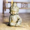 Rust Cast Resin Ksitigarbha Guanyin Statue Rust Cast Resin Ksitigarbha Guanyin Statue