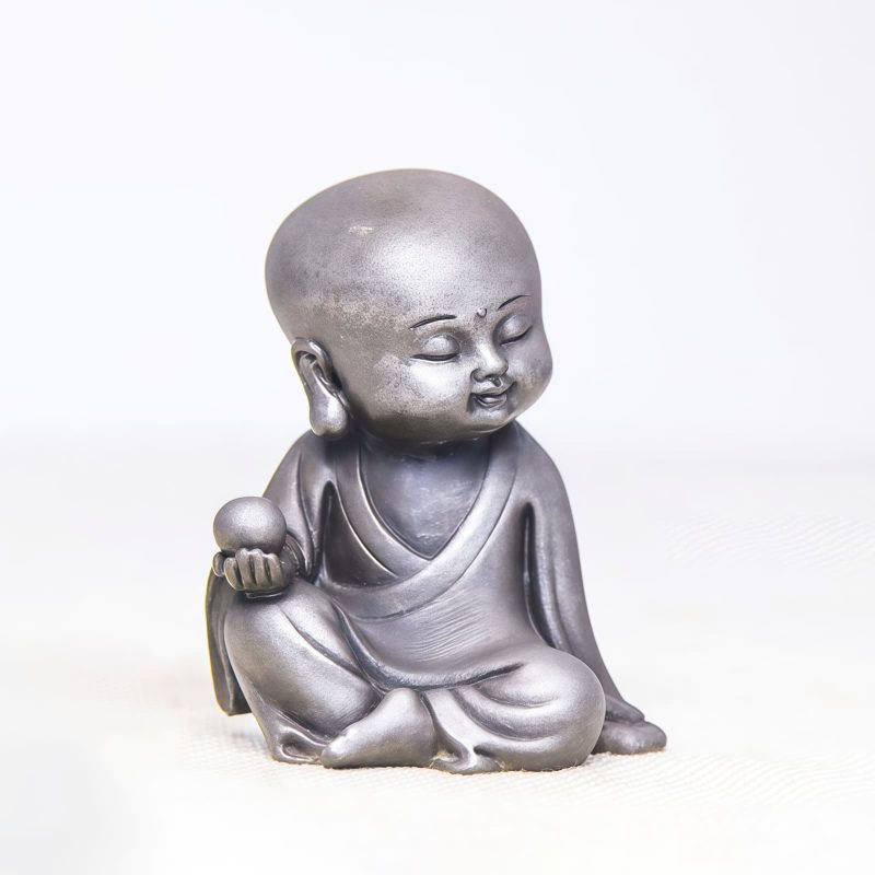 Rust Cast Resin Ksitigarbha Guanyin Statue Rust Cast Resin Ksitigarbha Guanyin Statue
