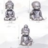 Rust Cast Resin Ksitigarbha Guanyin Statue Rust Cast Resin Ksitigarbha Guanyin Statue