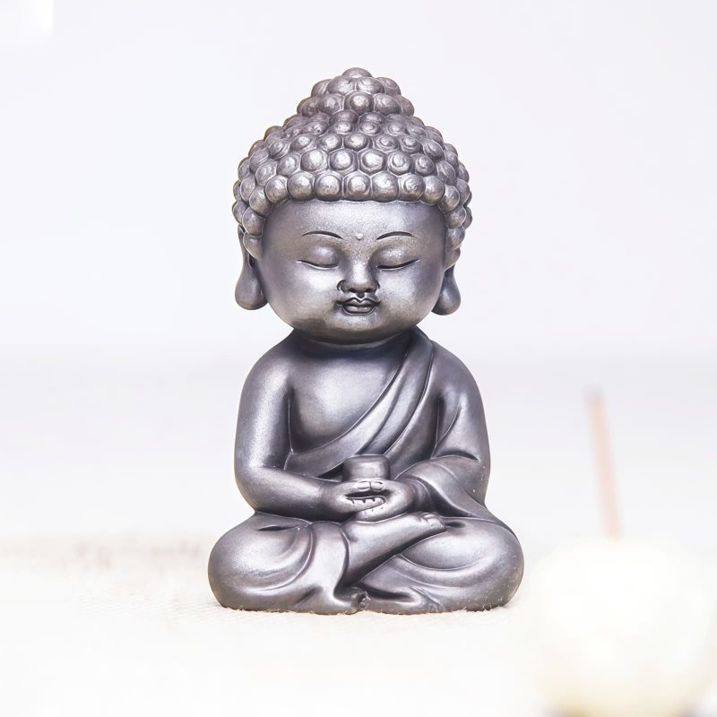 Rust Cast Resin Ksitigarbha Guanyin Statue Rust Cast Resin Ksitigarbha Guanyin Statue
