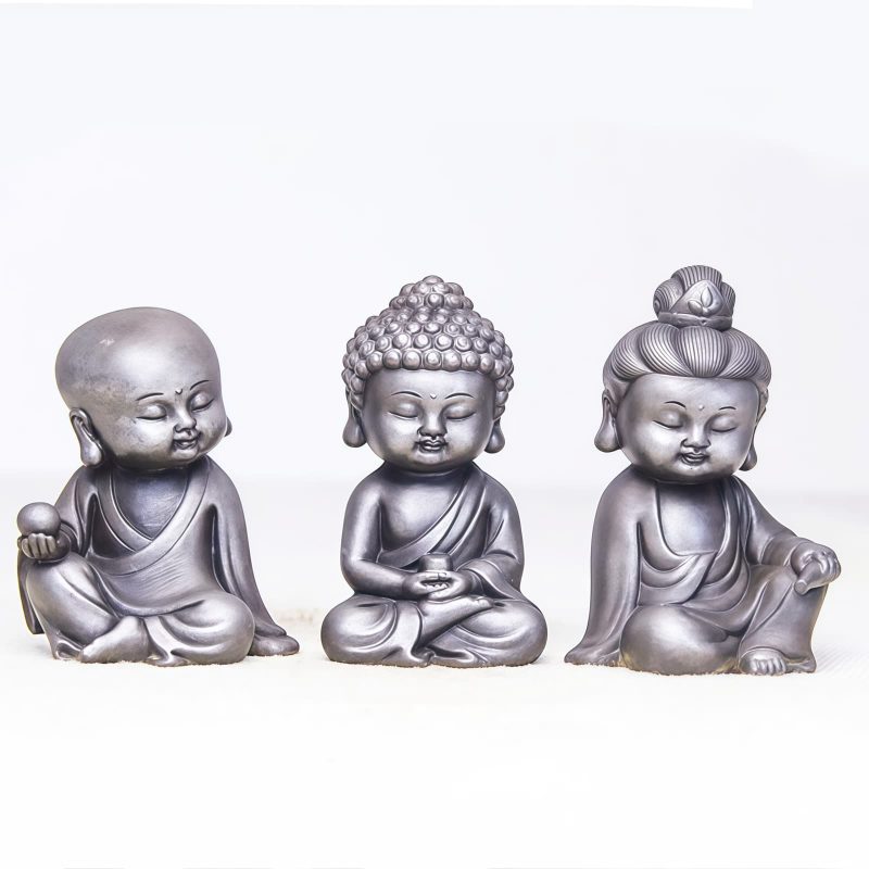 Rust Cast Resin Ksitigarbha Guanyin Statue Rust Cast Resin Ksitigarbha Guanyin Statue