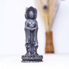 Rusty Iron Powder Kwan Yin Statue - Three-Faced Compassion Symbol Rusty Iron Powder Kwan Yin Statue - Three-Faced Compassion Symbol