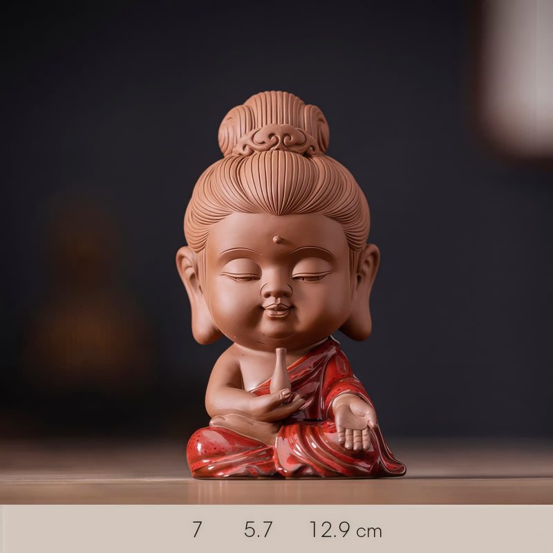 Serenity Ceramic Buddha Desk Decoration Serenity Ceramic Buddha Desk Decoration