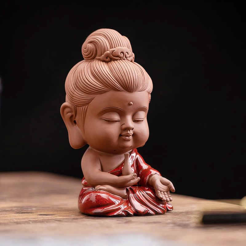 Serenity Ceramic Buddha Desk Decoration Serenity Ceramic Buddha Desk Decoration