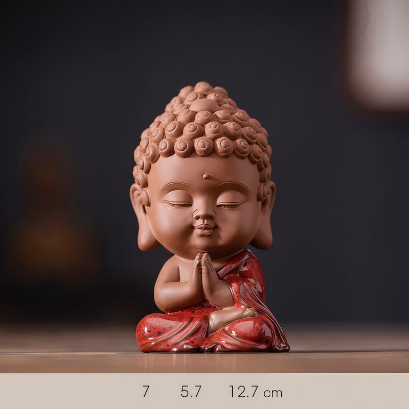 Serenity Ceramic Buddha Desk Decoration Serenity Ceramic Buddha Desk Decoration