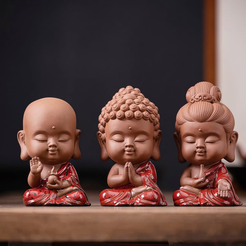Serenity Ceramic Buddha Desk Decoration Serenity Ceramic Buddha Desk Decoration