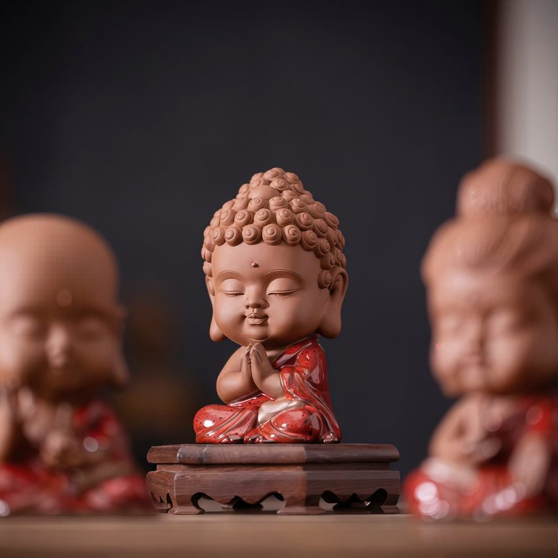 Serenity Ceramic Buddha Desk Decoration Serenity Ceramic Buddha Desk Decoration