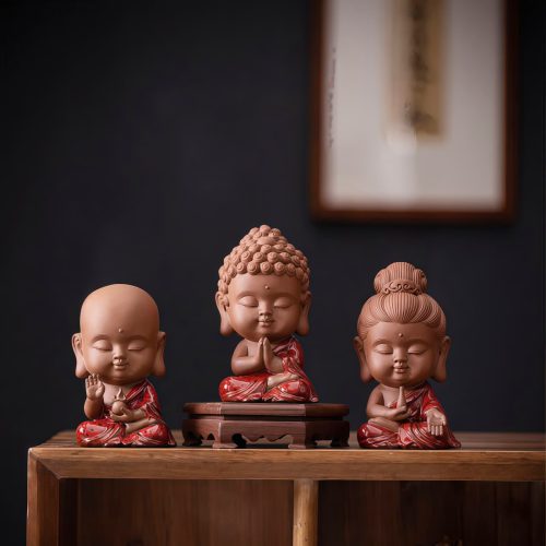 Serenity Ceramic Buddha Desk Decoration