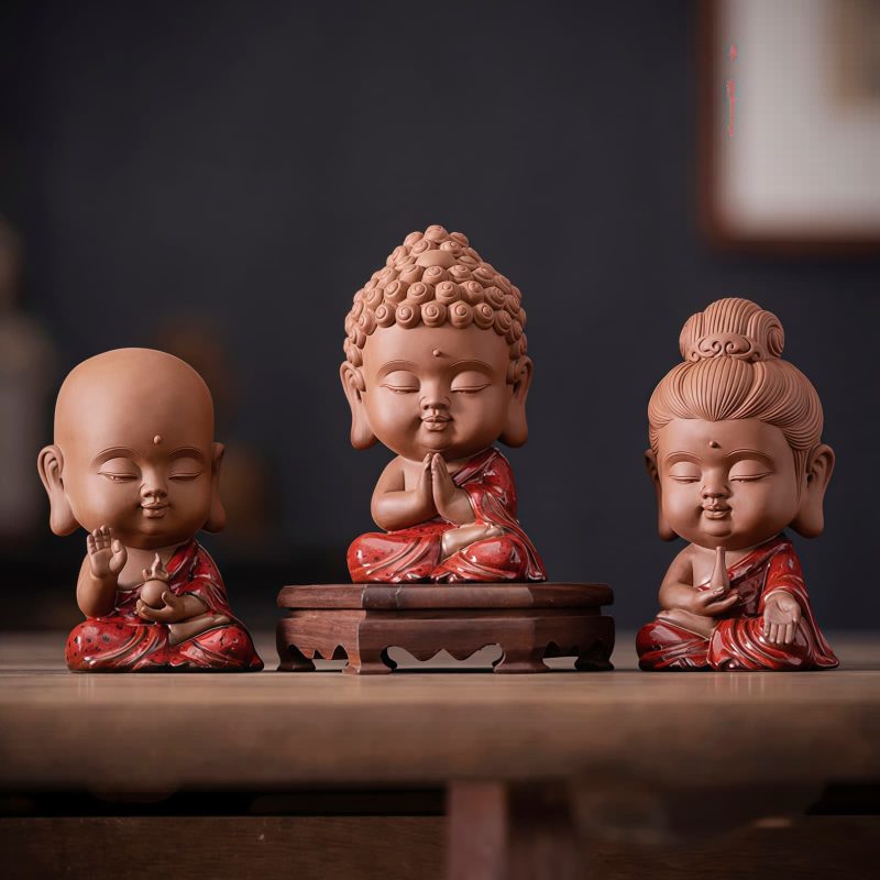 Serenity Ceramic Buddha Desk Decoration Serenity Ceramic Buddha Desk Decoration