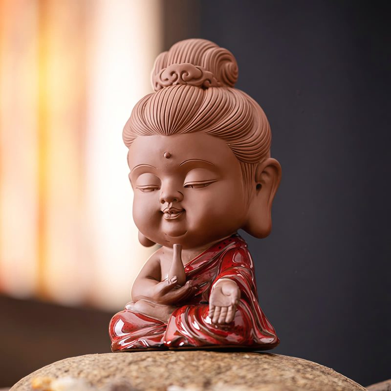Serenity Ceramic Buddha Desk Decoration Serenity Ceramic Buddha Desk Decoration