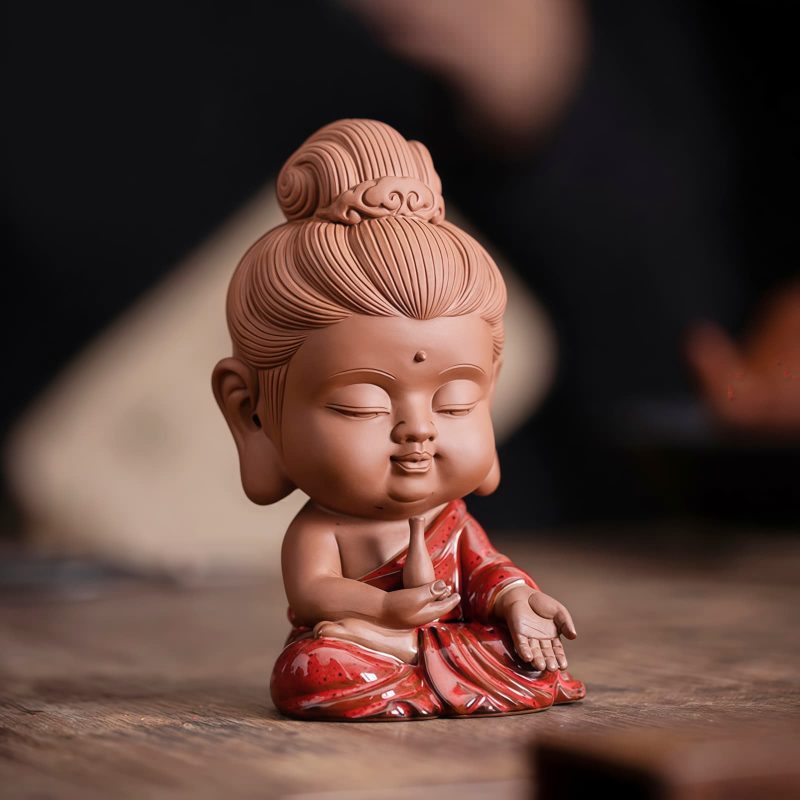 Serenity Ceramic Buddha Desk Decoration Serenity Ceramic Buddha Desk Decoration