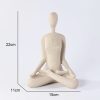 Spiritual Resin Yoga Figurine Sculpture Spiritual Resin Yoga Figurine Sculpture