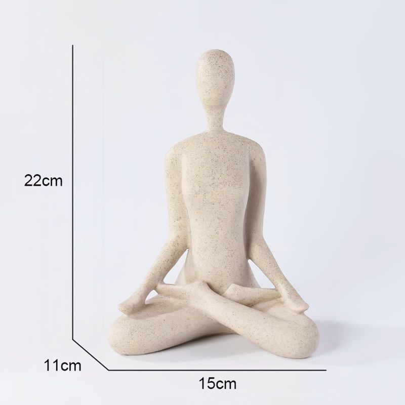 Spiritual Resin Yoga Figurine Sculpture Spiritual Resin Yoga Figurine Sculpture