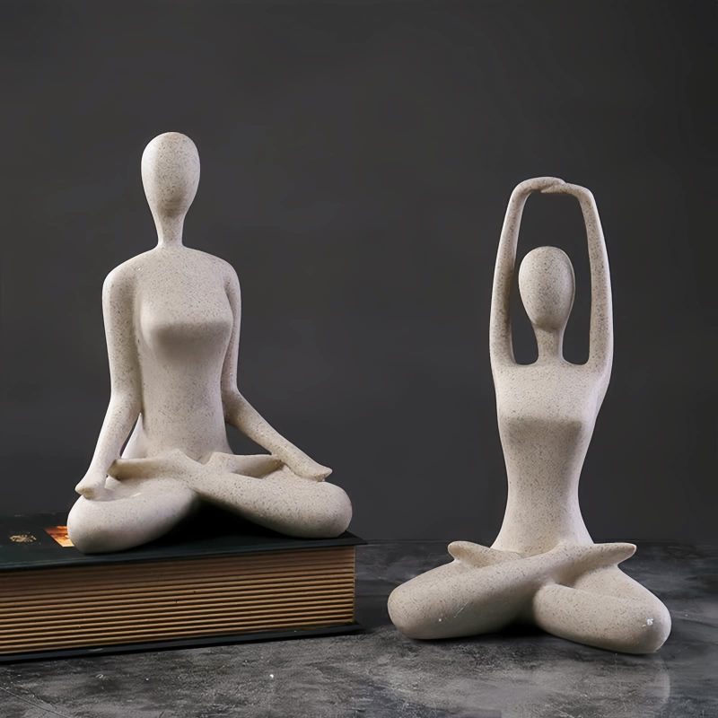 Spiritual Resin Yoga Figurine Sculpture Spiritual Resin Yoga Figurine Sculpture