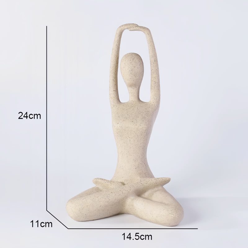 Spiritual Resin Yoga Figurine Sculpture Spiritual Resin Yoga Figurine Sculpture