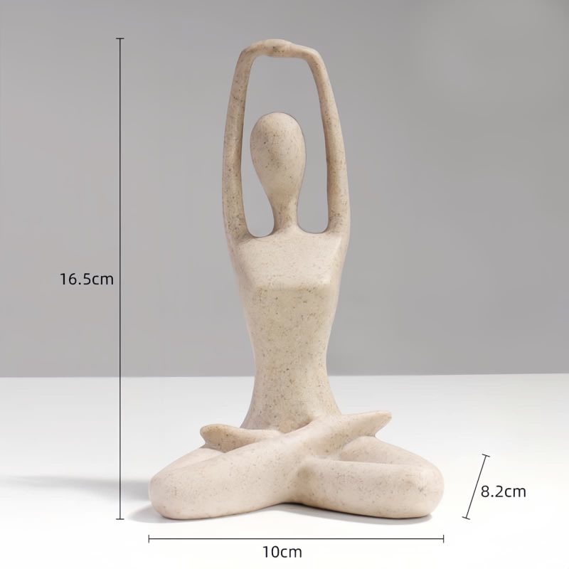 Spiritual Resin Yoga Figurine Sculpture Spiritual Resin Yoga Figurine Sculpture
