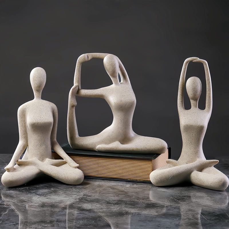 Spiritual Resin Yoga Figurine Sculpture Spiritual Resin Yoga Figurine Sculpture