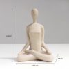 Spiritual Resin Yoga Figurine Sculpture Spiritual Resin Yoga Figurine Sculpture
