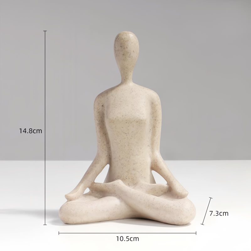 Spiritual Resin Yoga Figurine Sculpture Spiritual Resin Yoga Figurine Sculpture