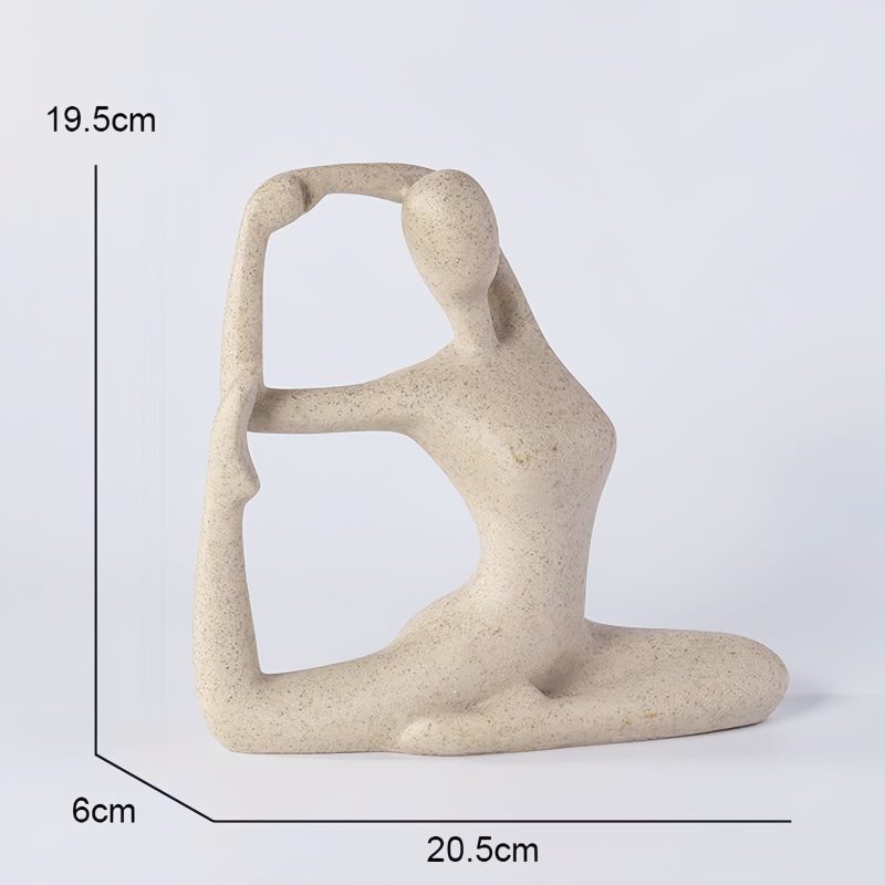 Spiritual Resin Yoga Figurine Sculpture Spiritual Resin Yoga Figurine Sculpture