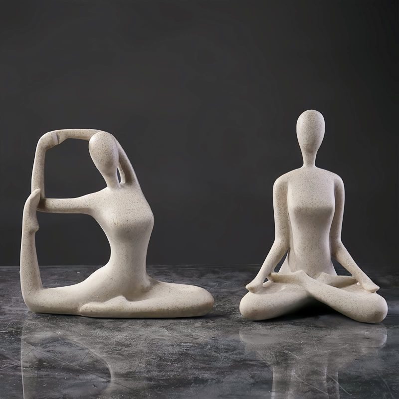 Spiritual Resin Yoga Figurine Sculpture Spiritual Resin Yoga Figurine Sculpture
