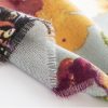 Tibetan Butterfly Flower Print Shawl Tibetan Butterfly Flower Print Shawl