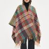 Tibetan Colorful Wavy Tassel Shawl Tibetan Colorful Wavy Tassel Shawl