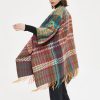Tibetan Colorful Wavy Tassel Shawl Tibetan Colorful Wavy Tassel Shawl