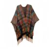 Tibetan Colorful Wavy Tassel Shawl Tibetan Colorful Wavy Tassel Shawl