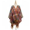 Tibetan Colorful Wavy Tassel Shawl Tibetan Colorful Wavy Tassel Shawl