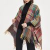Tibetan Colorful Wavy Tassel Shawl Tibetan Colorful Wavy Tassel Shawl