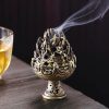 Tibetan Copper Alloy Mini Mountain Incense Burner Tibetan Copper Alloy Mini Mountain Incense Burner