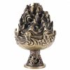 Tibetan Copper Alloy Mini Mountain Incense Burner Tibetan Copper Alloy Mini Mountain Incense Burner