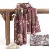 Tibetan Polyester Cozy Shawl Tibetan Polyester Cozy Shawl