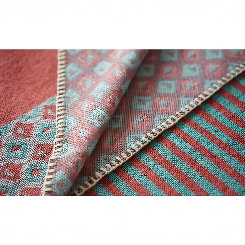 Tibetan Diamond Pattern Striped Shawl Tibetan Diamond Pattern Striped Shawl