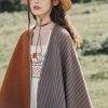 Tibetan Diamond Pattern Striped Shawl Tibetan Diamond Pattern Striped Shawl