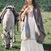 Tibetan Diamond Pattern Striped Shawl Tibetan Diamond Pattern Striped Shawl