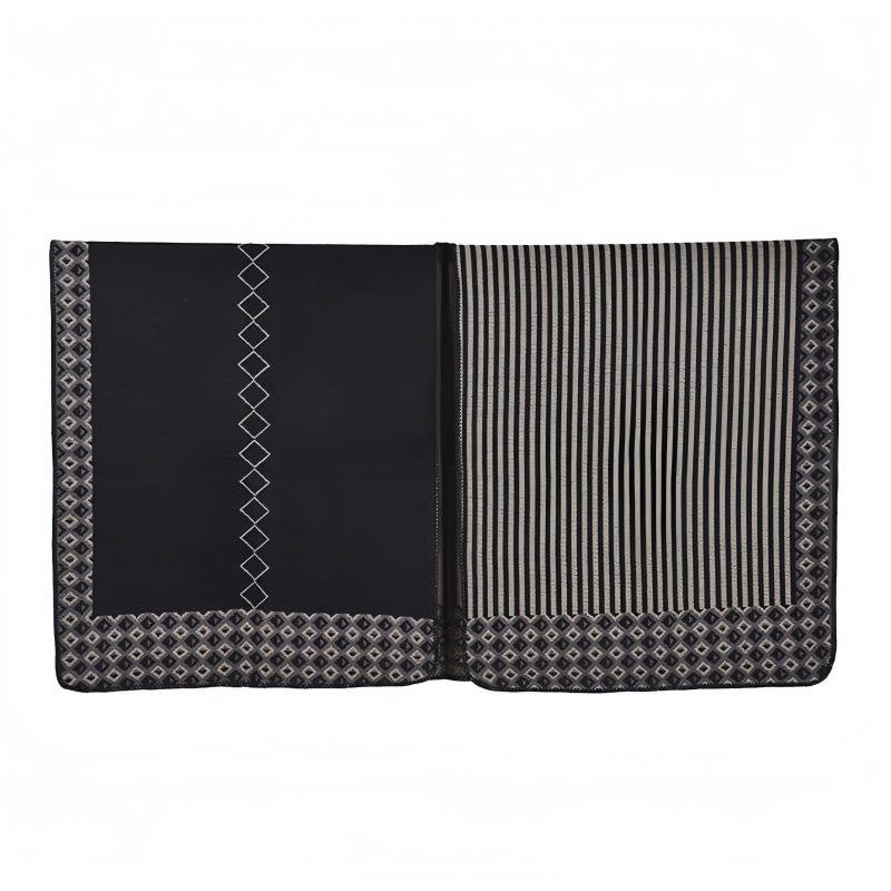 Tibetan Diamond Pattern Striped Shawl Tibetan Diamond Pattern Striped Shawl
