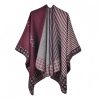 Tibetan Diamond Pattern Striped Shawl Tibetan Diamond Pattern Striped Shawl
