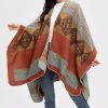 Tibetan Diamond Pattern Warm Shawl Tibetan Diamond Pattern Warm Shawl