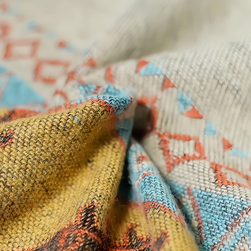 Tibetan Diamond Pattern Warm Shawl Tibetan Diamond Pattern Warm Shawl