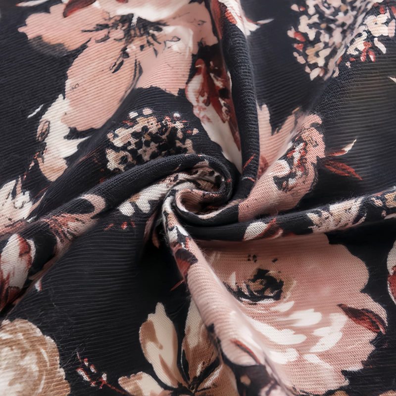 Tibetan Floral Print Shawl Tibetan Floral Print Shawl