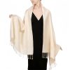 Tibetan Jacquard Tassel Shawl Tibetan Jacquard Tassel Shawl