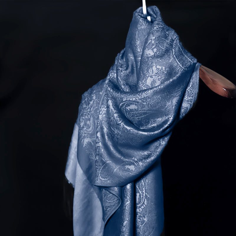 Tibetan Jacquard Tassel Shawl Tibetan Jacquard Tassel Shawl
