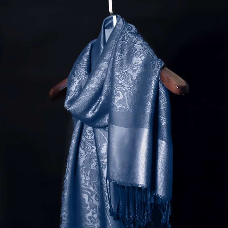 Tibetan Jacquard Tassel Shawl Tibetan Jacquard Tassel Shawl