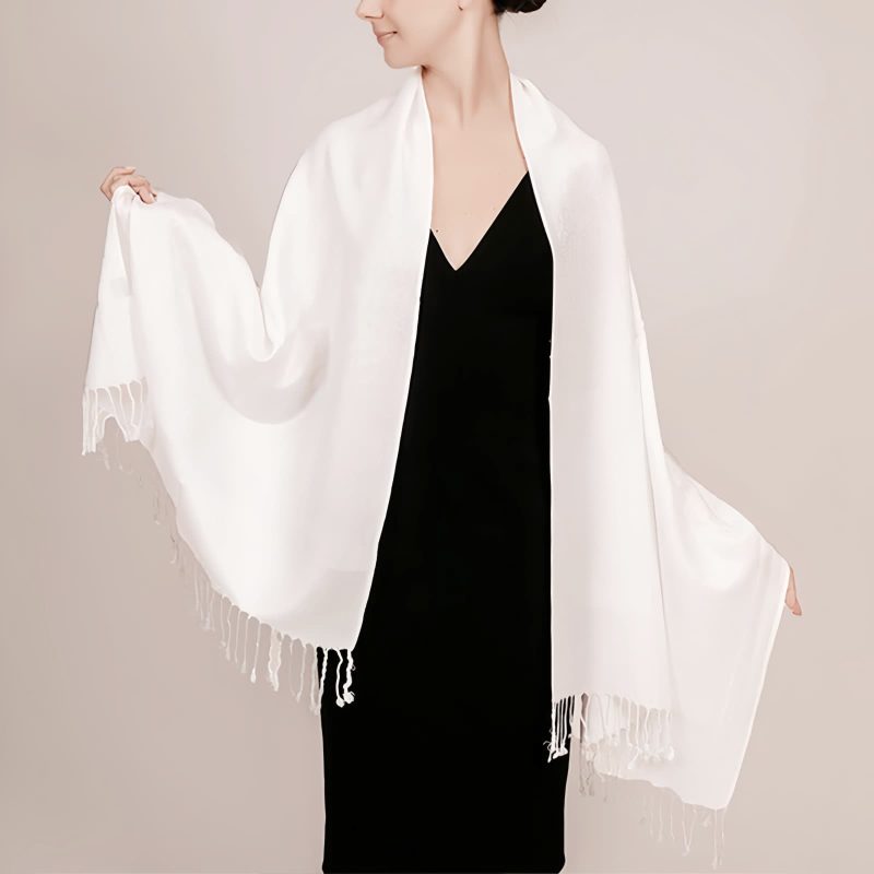 Tibetan Jacquard Tassel Shawl Tibetan Jacquard Tassel Shawl
