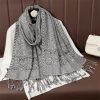 Tibetan Polyester Colorful Floral Design Shawl Tibetan Polyester Colorful Floral Design Shawl