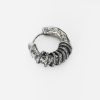 Hand-hammered Tibetan Silver Protection Earrings Hand-hammered Tibetan Silver Protection Earrings