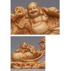 Tibetan Thuja Laughing Buddha Wood Decoration Tibetan Thuja Laughing Buddha Wood Decoration