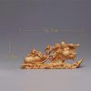 Tibetan Thuja Laughing Buddha Wood Decoration Tibetan Thuja Laughing Buddha Wood Decoration